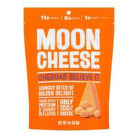 Moon Cheese Cheddar, 2 Ounce