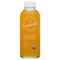 Valley Isle Kombucha, Local Lilikoi, 16 Ounce