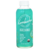 Valley Isle Kombucha, Blue Hawaii, 16 Ounce