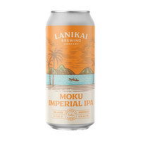 Lanikai Moku Imperial IPA (4-pack), 64 Ounce