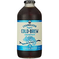 Chameleon Cold Brew Organic Concentrate Vanilla Coffee, 32 Ounce