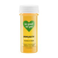 So Good So You Immunity Ginger Cayenne Probiotic Juice Shot, 1.7 Ounce