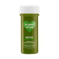 So Good So You Detox Pineapple Orange Probiotic Juice Shot, 1.7 Ounce