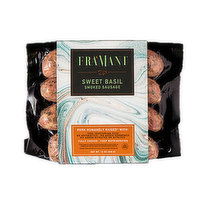 Fra'Mani Sausage Sweet Basil, 12 Ounce