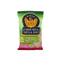 Siete Tortilla Chips, Grain Free, Lime, 5 Ounce