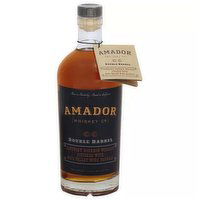 Amador Double Barrel Bourbon, 750 Millilitre