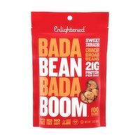 Enlightened Bada Bean Bada Boom Sriracha Crunchy Broad Beans, 4.5 Ounce