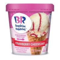 Baskin Robbins Strawberry Cheesecake, 14 Ounce