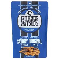 Bubbas Snack Mix Savory, 4 Ounce