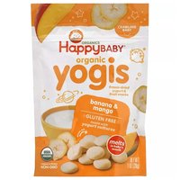 Happy Baby Yummy Yogis Organic Banana Mango, 1 Ounce