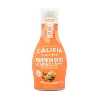 Califia Farms Pumpkin Spice Almond Latte Coffee, 48 Ounce