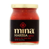 Mina Harissa Spicy Moroccan Red Pepper Sauce, 10 Ounce