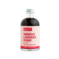 Raft Syrup Hibiscus Lavender, 250 Millilitre