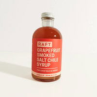 Raft Syrup Grapefruit Smoked Salt and Chile, 250 Millilitre