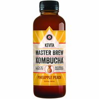 Kevita Master Brew Kombucha, Pineapple Peach, 15.2 Ounce