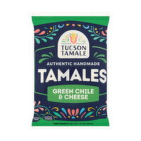Tucson Tamale Green Chile, Corn & Cheese Tamales, 11 Ounce