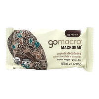 GoMacro Macro Bar, Dark Chocolate & Almonds, 2.3 Ounce