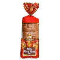 Hearth & Harvest 100% Whole Wheat Bread, 22 Ounce