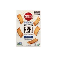 Mary's Organic & Gluten Free Thin Crackers, Sea Salt, 5 Ounce