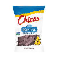 Chicas Corn Chips Blue Corn, 7.5 Ounce