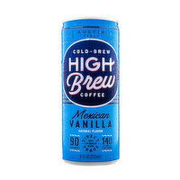 High Brew Mexican Vanilla, 8 Ounce