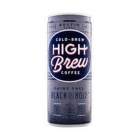 High Brew Dairy Free Cold Brew Coffee, Black & Bold, 8 Ounce