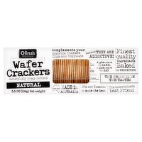 Olinas Wafer Cracker Natural, 3.5 Ounce