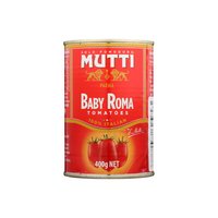 Mutti Baby Roma Tomatoes, 14 Ounce