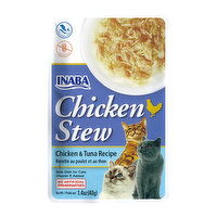 Inaba Cat Chicken Stew - Chicken with Tuna, 1.4 Ounce