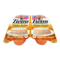 Inaba Cat Twin Cup - Chicken, 2.46 Ounce