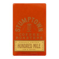 Stumptown Organic Hundred Mile Jam & Toffee Blend Whole Bean Coffee, 12 Ounce