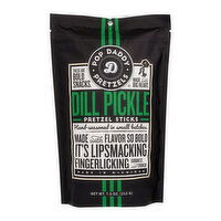 Pop Daddy Dill Pickle Pretzels, 7.5 Ounce