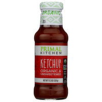 Primal Kitchen Organic Ketchup, Unsweetened, 11.3 Ounce