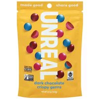 Unreal Crspy Qn Gems Dk Choc, 5 Ounce