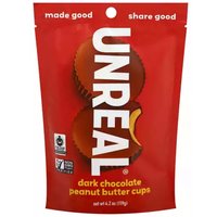 Unreal Pb Cups Dk Chocolate, 4.2 Ounce