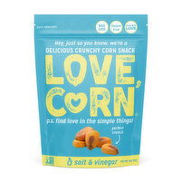 Love Corn Salt & Vinegar, 4 Ounce