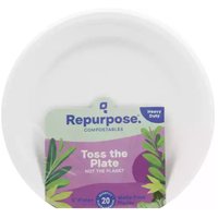 Repurpose 9" Plates, 20 Each