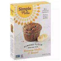 Simple Mills Almond Flour Baking Mix, Banana Muffin & Bread , 9 Ounce