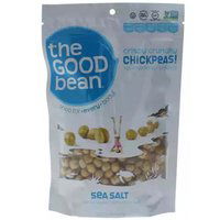 The Good Bean Crunchy Chickpeas, Sea Salt, 6 Ounce