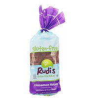 Rudi's Cinnamon Raisin Bread, Gluten Free, 18 Ounce