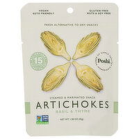 Poshi Vegetable Snack Arthichoke, 1.58 Ounce