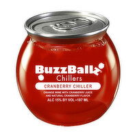 Buzzballz Chillers Cranberry, 187 Millilitre