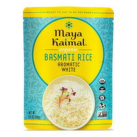 Maya Kaimal Rice Basmati Aromatic White, 8.5 Ounce