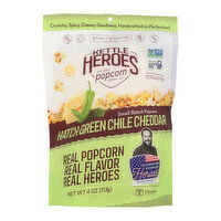 Kettle Heroes Hatch Green Chile Cheddar, 4 Ounce