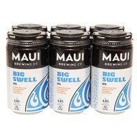 Maui Brew Big Swell IPA, Cans (Pack of 6), 72 Ounce