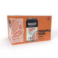 Maui Brewing Pineapple Mana Wheat Beer (6-pack), 72 Ounce