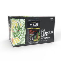 Maui Brewing Da Hawaiii Life Lite Lager (6-pack), 72 Ounce