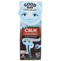 Good Day Chocolate Dietary Supplement, Calm, 0.99 Ounce