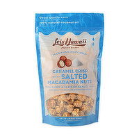 Leis Hawaii Gourmet Popcorn, Caramel Crisp with Macnut, 5.6 Ounce