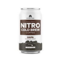 Vitalitea Hapa Nitro Cold Brew Coffee, 12 Ounce